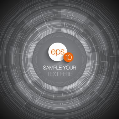 Fütüristik arka plan. Vektör çizim