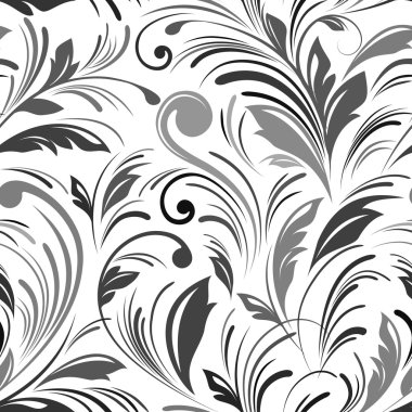 Vektör çiçeksiz desen