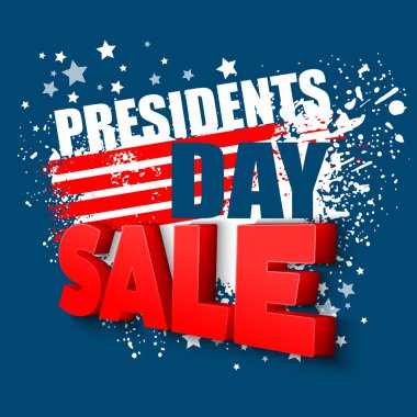 Başkanlar Günü vektör arka plan