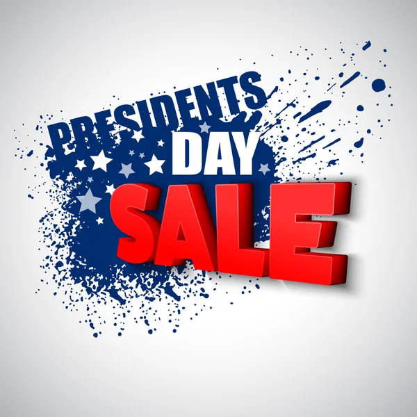 Presidents Day Vector Background — Stock Vector