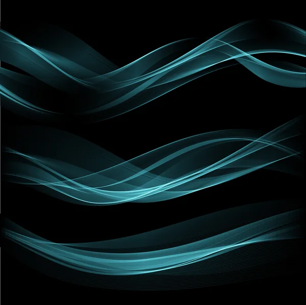 Smoke wave background. Vector illustration — Stock Vector