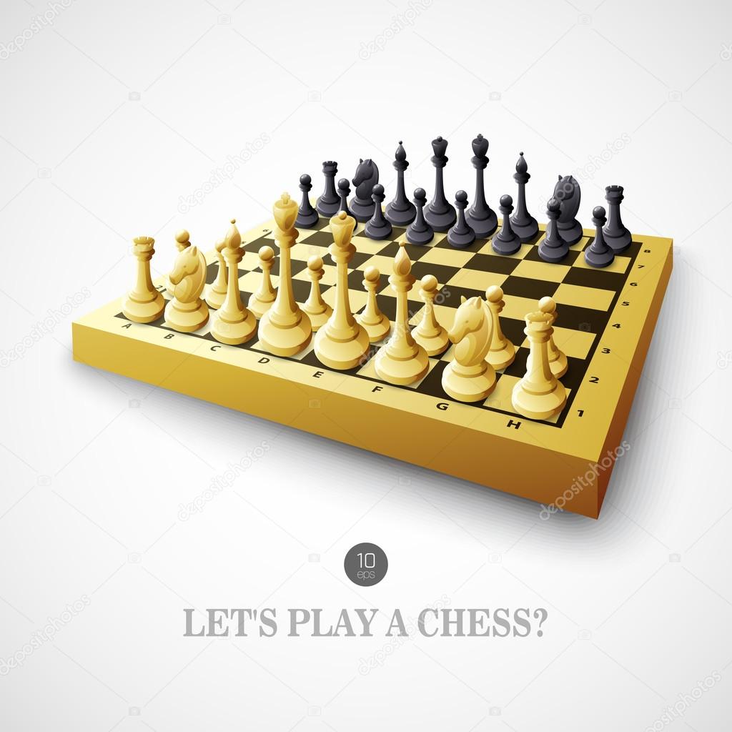 Chess. Vector illustration