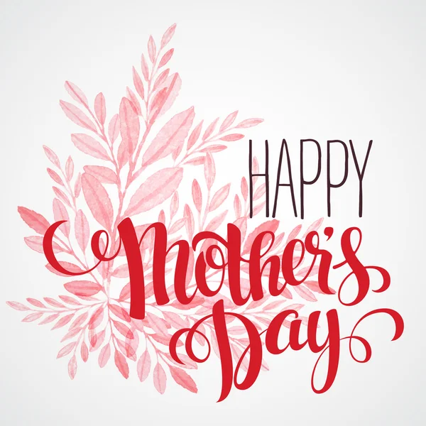 Carte Happy Mothers Day — Image vectorielle