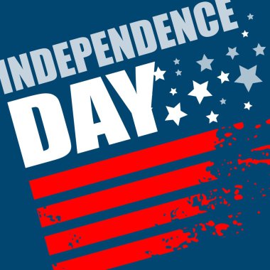 Bağımsızlık günü arka plan. Soyut grunge vektör