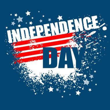 Bağımsızlık günü arka plan. Soyut grunge vektör