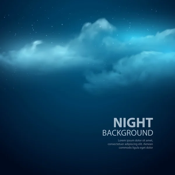 Night sky abstract background. Vector illustration ロイヤリティフリーのストックイラスト