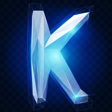 Kristal İMKB alfabe. Vektör türü