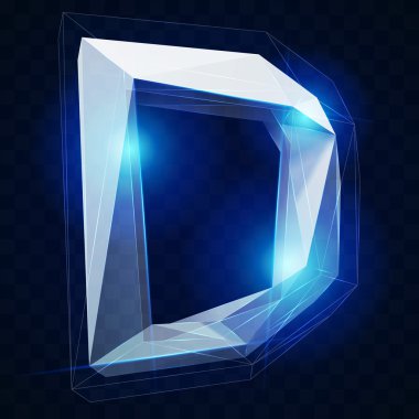 Kristal İMKB alfabe. Vektör türü