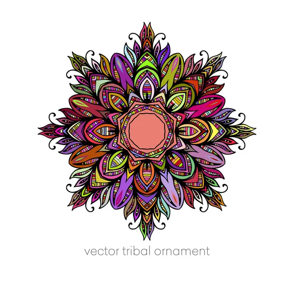 Mandala. Eléments décoratifs ethniques Illustration vectorielle — Image vectorielle