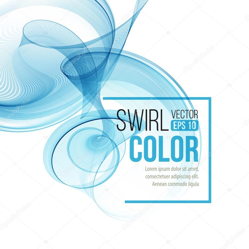 Abstract dynamic background, swirl wavy. Vector illustration 