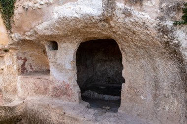 old cave house, of Muslim origin clipart