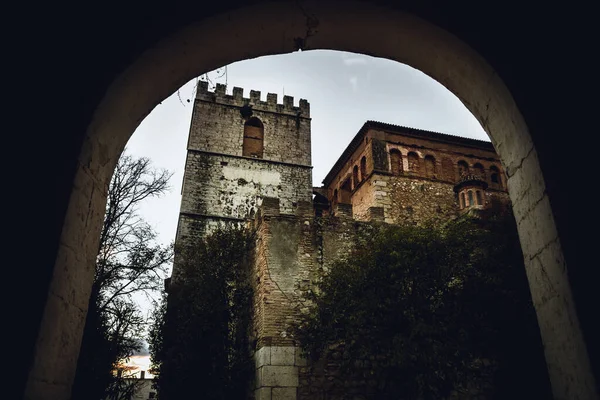 Entrada Monasterio San Jeroni Cotalba Valencia España — Foto de Stock