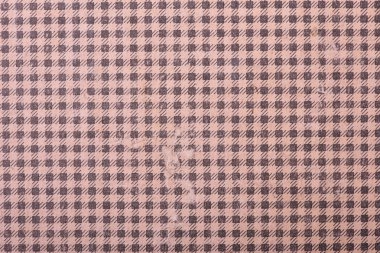 Eski kare desenli kağıt doku