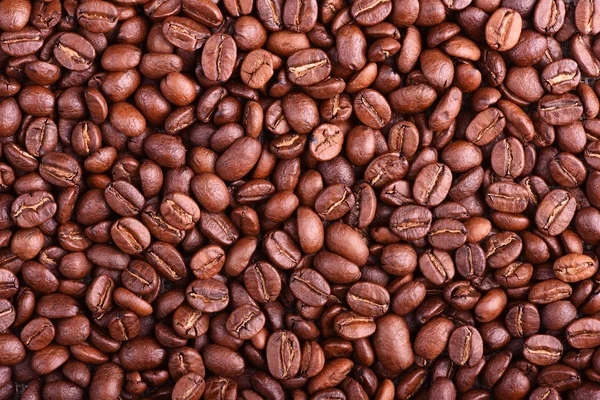 Tekstura zapach świeżych ziaren kawy — Zdjęcie stockowe