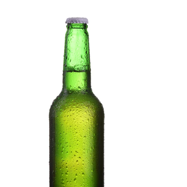 Botella de cerveza ligera aislada — Foto de Stock