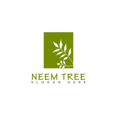 Neem ağacı logosunun negatif alanı