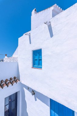 Beyaz Frigiliana, Malaga, İspanya sokakları