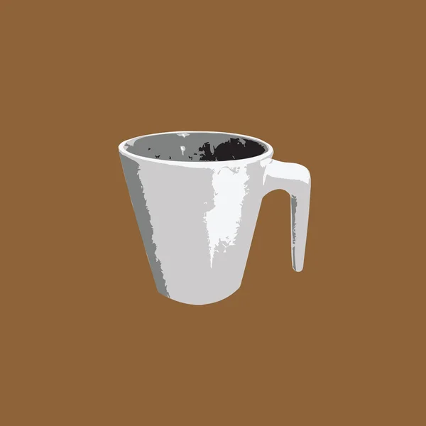 Об'єкт чашка кави 1 — стоковий вектор