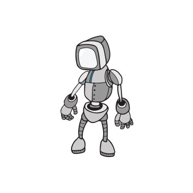 Teknoloji monitör robot