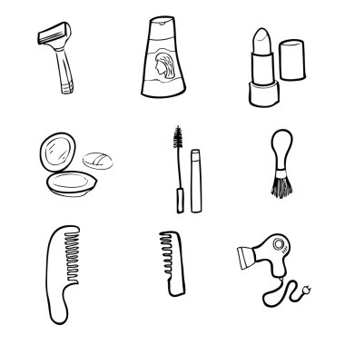 Kozmetik ve tuvalet aracı