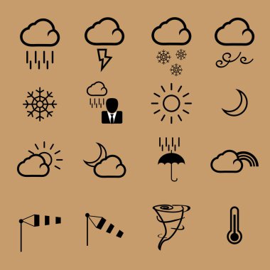 Hava simgeleri ayarlandı