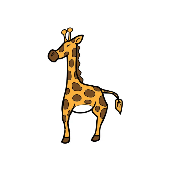 Giraffe — Stockvektor