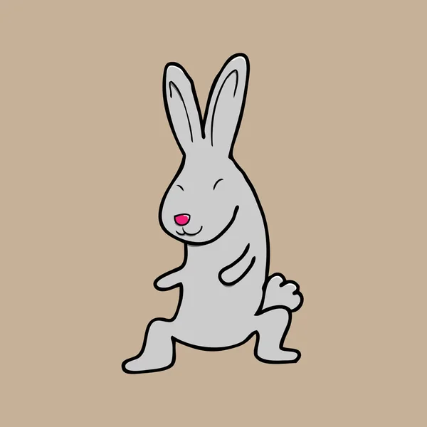 Truffe rose lapin — Image vectorielle