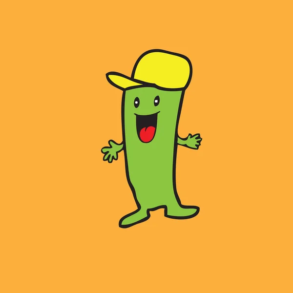 Monsieur Cactus — Image vectorielle