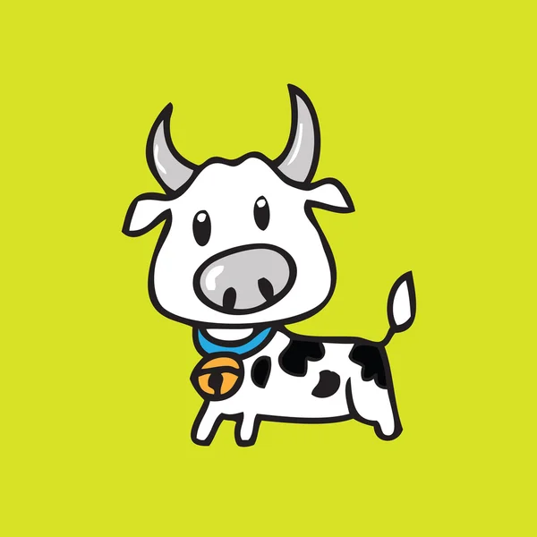 Mała krowa — Wektor stockowy