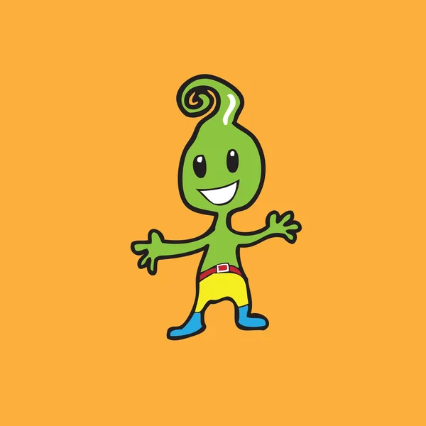 Petit alien — Image vectorielle