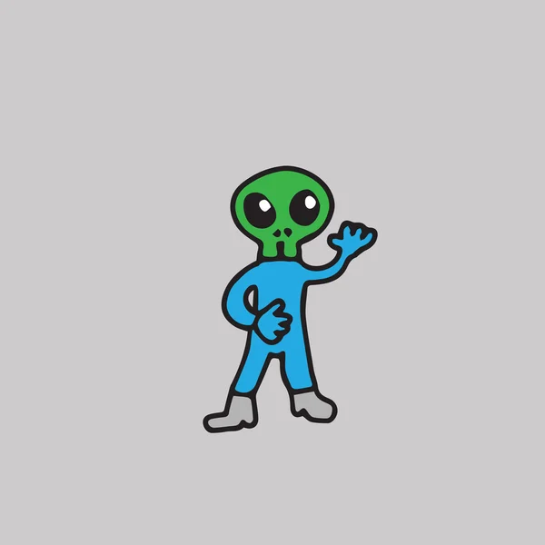 Alien 5 — Vector de stock