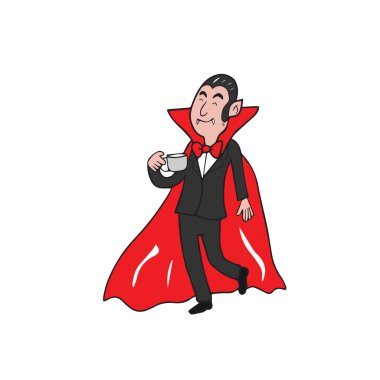 Cadılar Bayramı vampir içki içecek