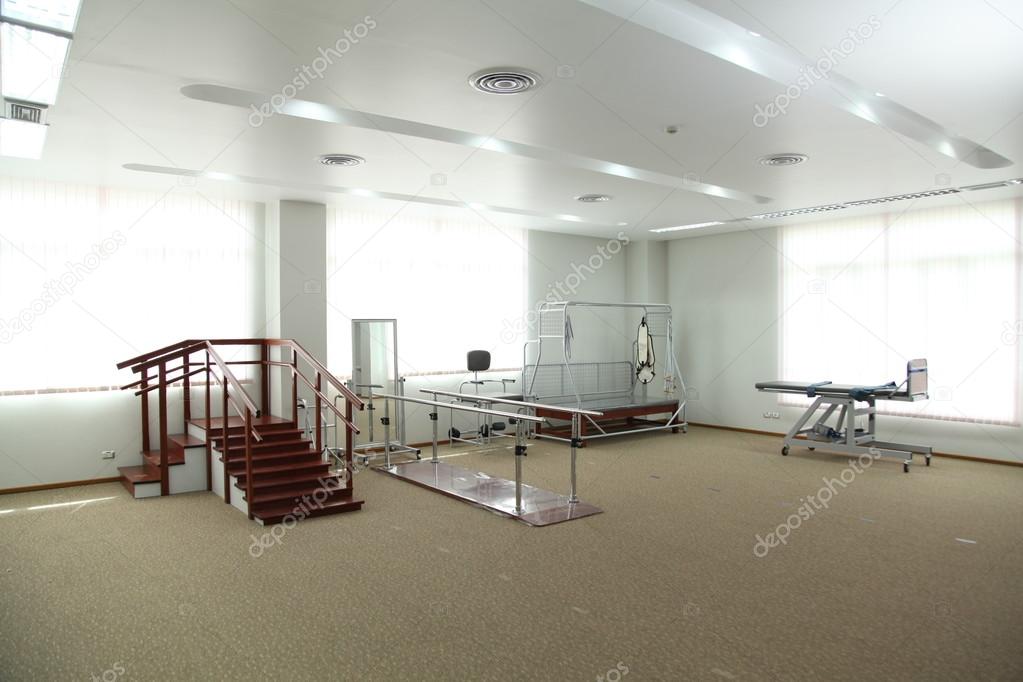 Physiotherapy equipments in hospital
