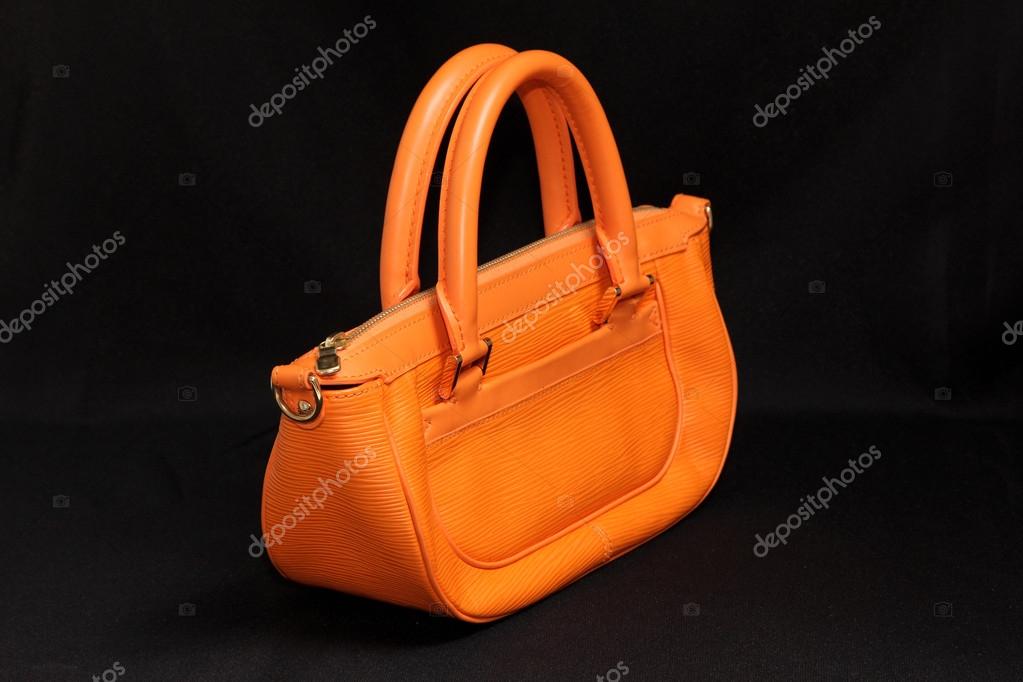 Louis Vuitton Louis Vuitton Dhanura PM Orange Epi Leather Hand Bag +