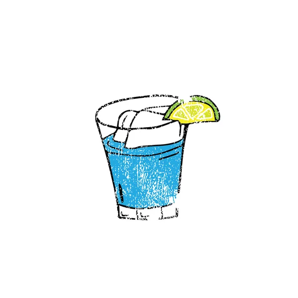 Limonade trinken — Stockvektor