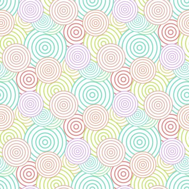 Şekerlerle renkli desenler. Güzel arka plan tasarımı. Vektör illüstrasyonu.