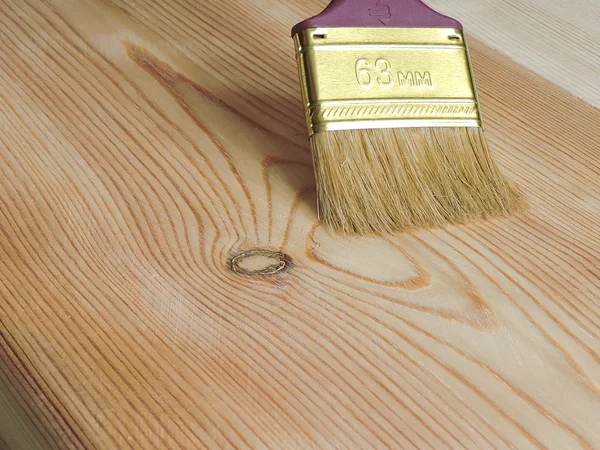 Painting wood — Stock Photo, Image