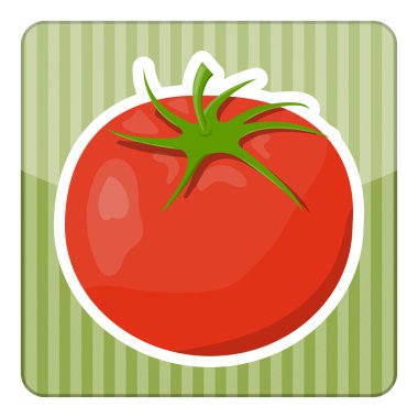 Domates renkli simge