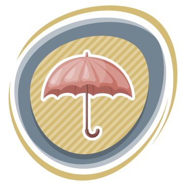 Şemsiye renkli simge