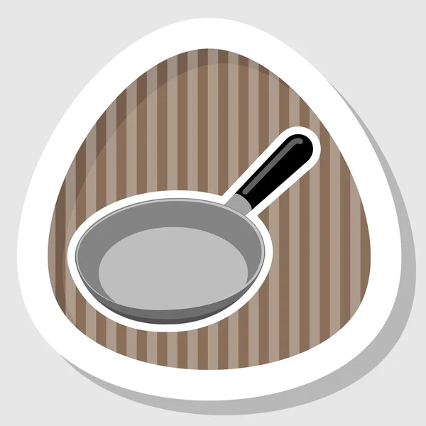 Pan icône colorée — Image vectorielle