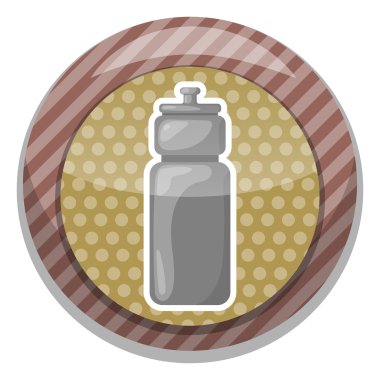 Spor şişe renkli simge