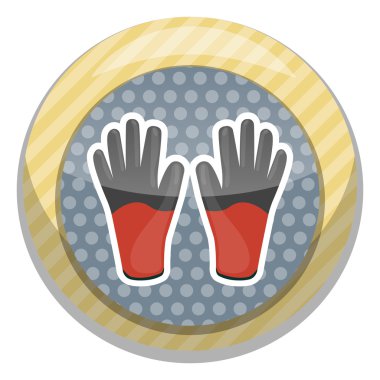 İş Eldivenleri renkli simge