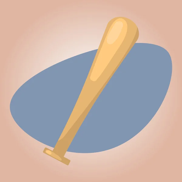 Baseball bat vektor icon — Stock vektor