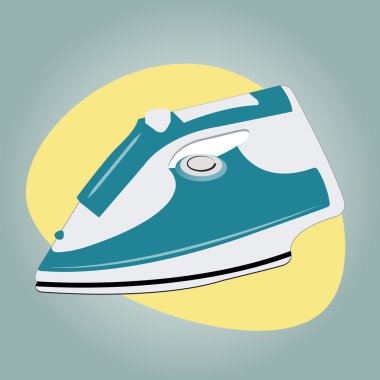 Giyim demir renkli simge