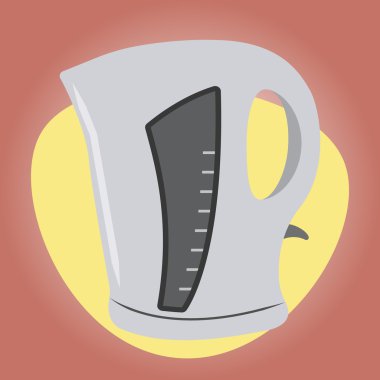 Su ısıtıcısı renkli simge