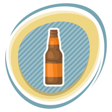 Bira şişe renkli simge
