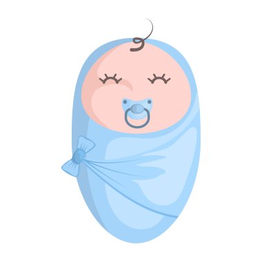 Bebek çocuk renkli simge