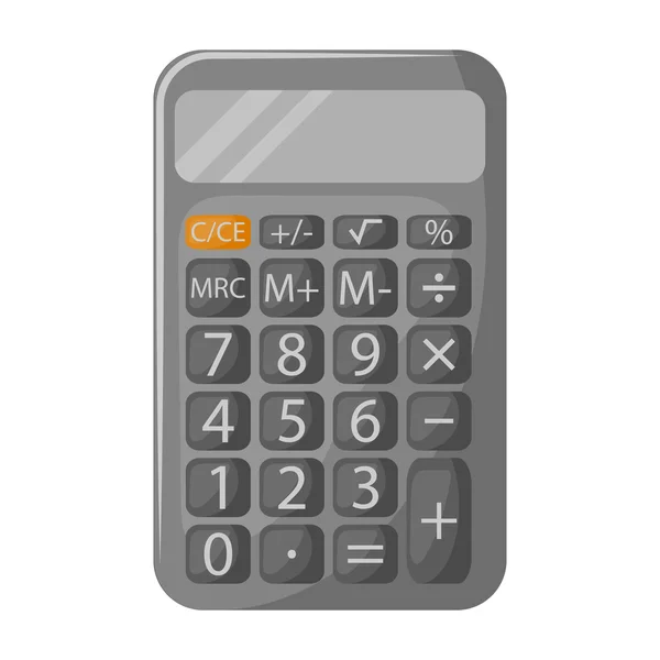 Calculator colorful icon — Stock Vector