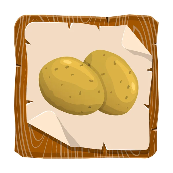 Papas icono colorido — Vector de stock