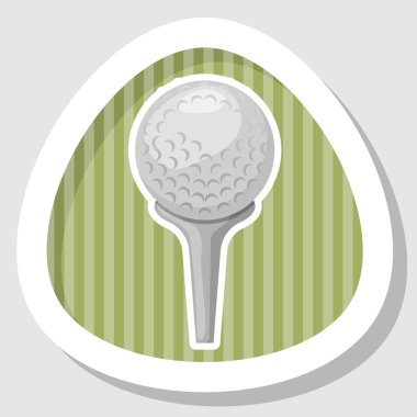 Golf topu simgesi